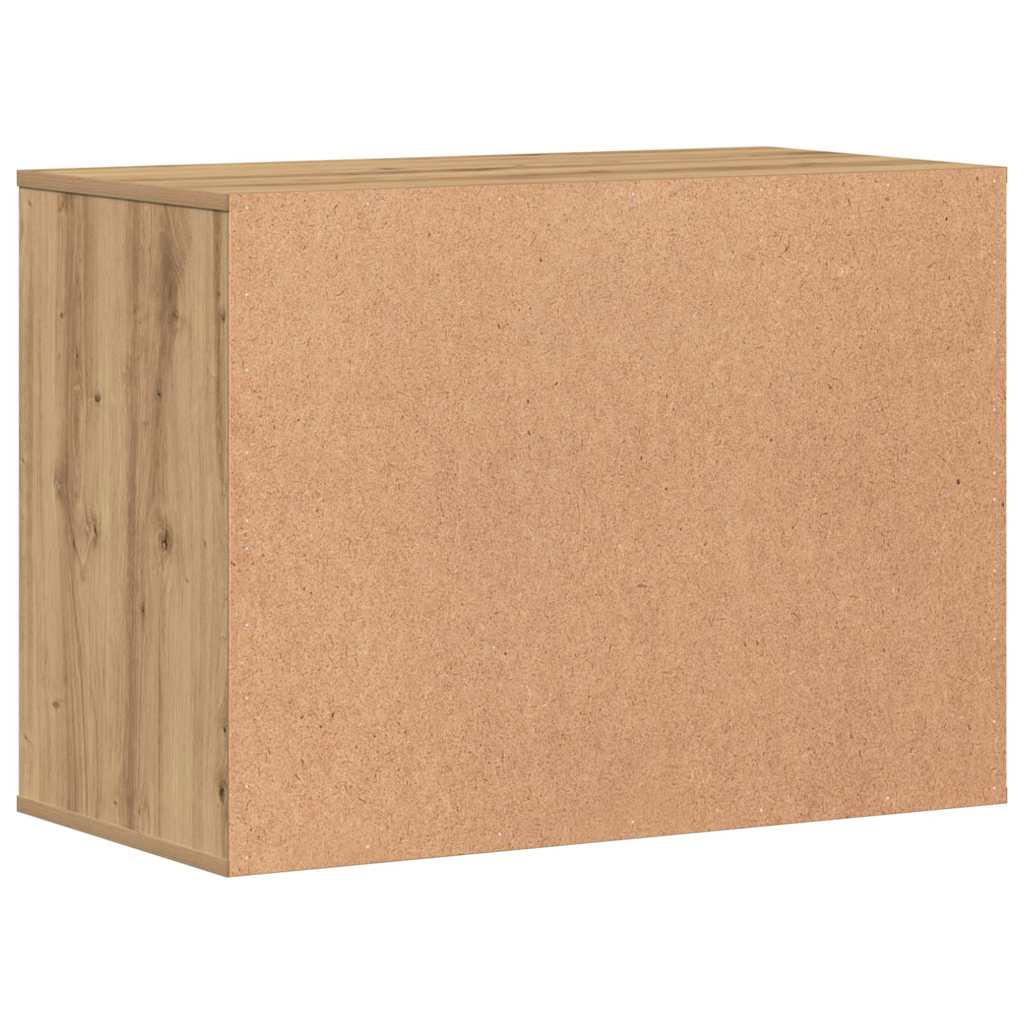 Byrå ek 80x41x58 cm konstruerat trä