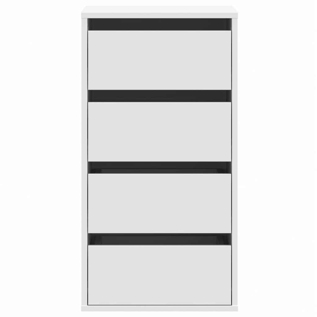 Byrå Vit 40x41x76 cm