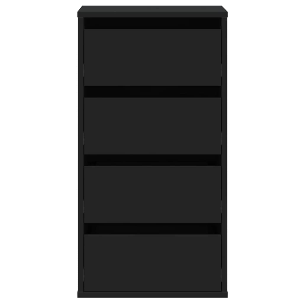 Byrå Svart 40x41x76 cm