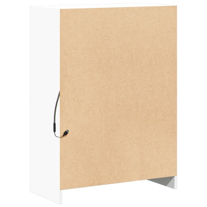 Skänk Vit LED 72x34x100 cm