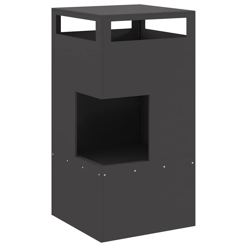 Eldstad Svart 50 x 50 x 100 cm Stål