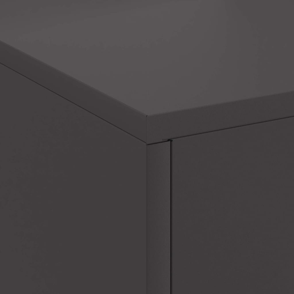 Eldstad Svart 80 x 50 x 96 cm Kallvalsat stål