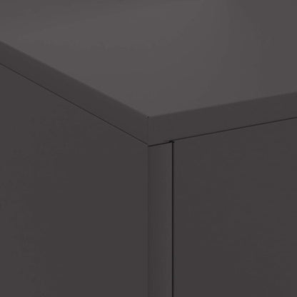 Eldstad Svart 80 x 50 x 96 cm Kallvalsat stål