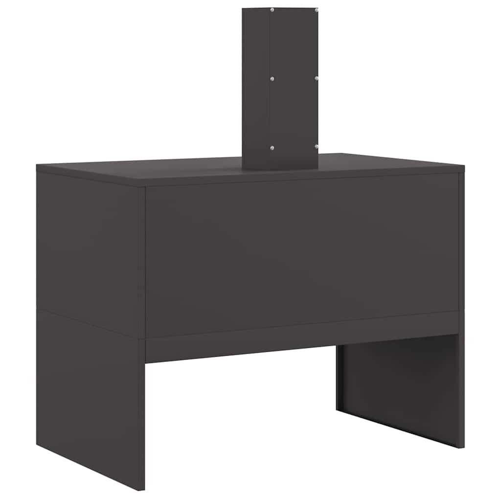 Eldstad Svart 80 x 50 x 96 cm Kallvalsat stål