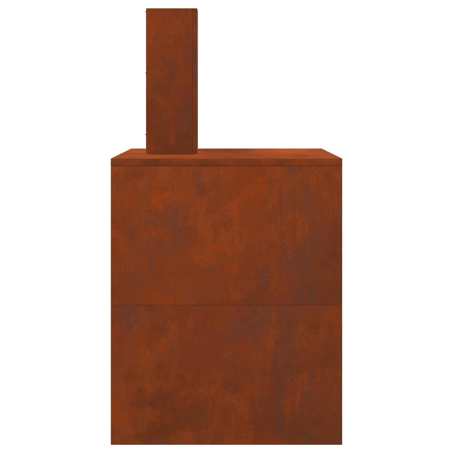 Eldstad Brun 80 x 50 x 96 cm Väderbeständig stål