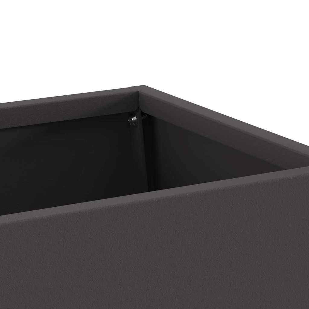 Eldstad Svart 60 x 35 x 100 cm Stål