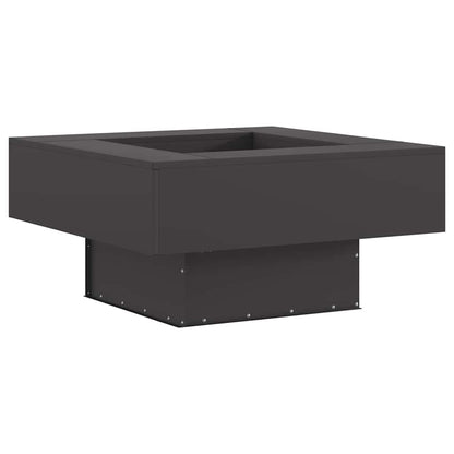 Eldstad Svart 80 x 80 x 40 cm Stål