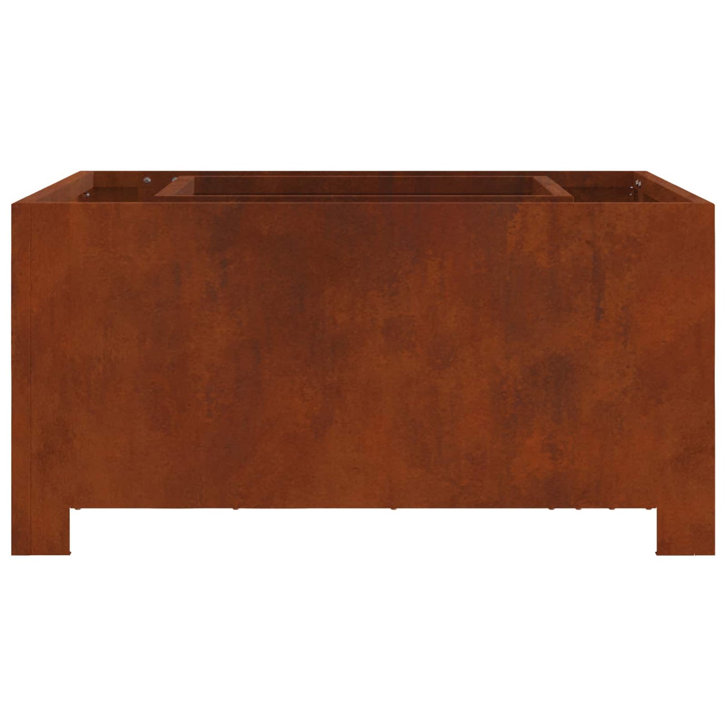 Eldstad Brun 80 x 80 x 40 cm Väderbeständig stål
