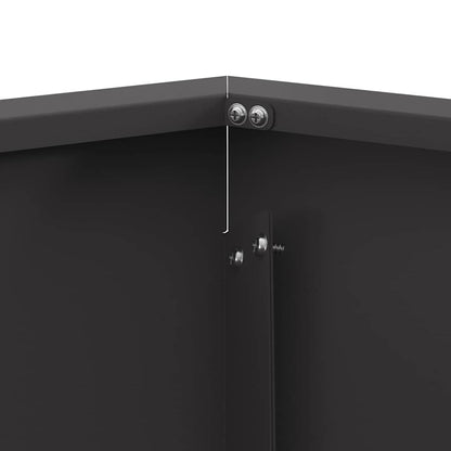 Eldstad Svart 75 x 75 x 28 cm Stål