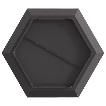 Eldstad Svart 75 x 75 x 28 cm Stål