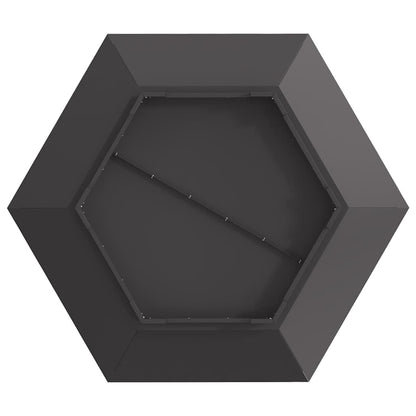 Eldstad Svart 100 x 100 x 28 cm Stål