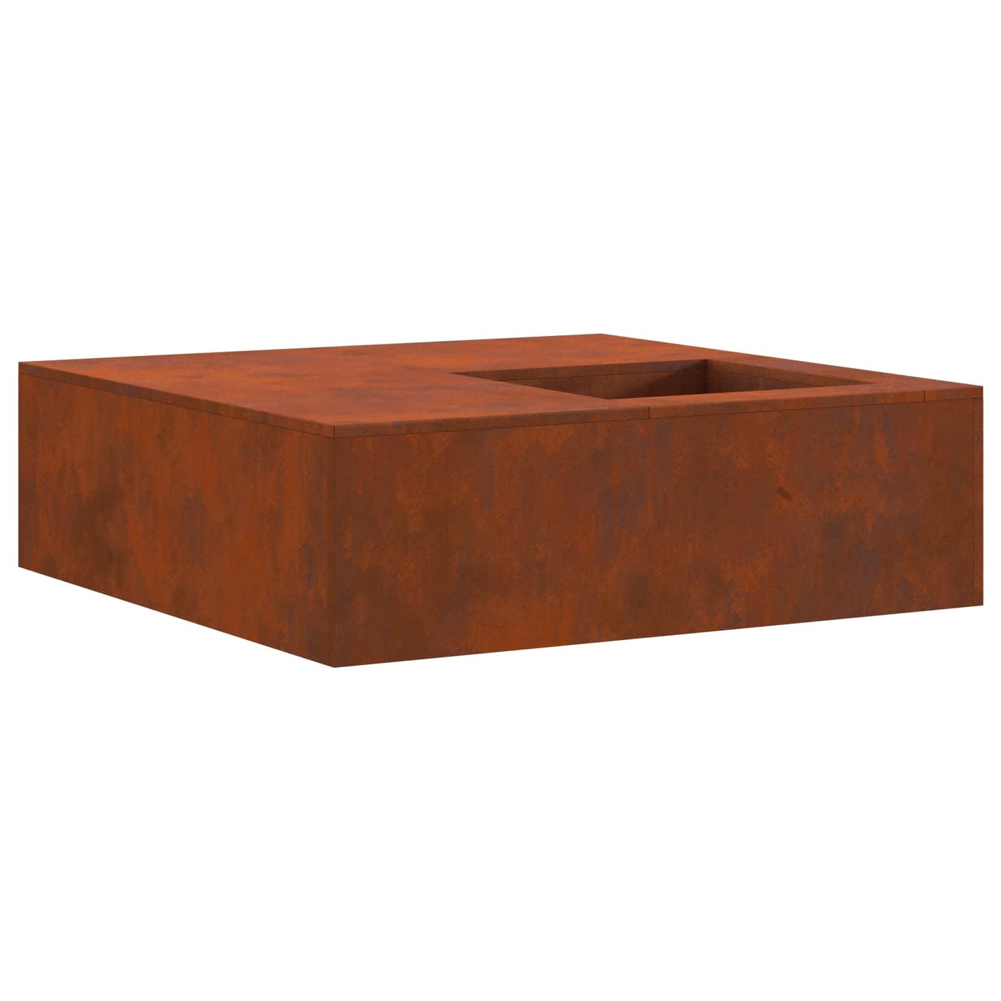 Eldstad Brun 100 x 100 x 30 cm Väderbeständig stål