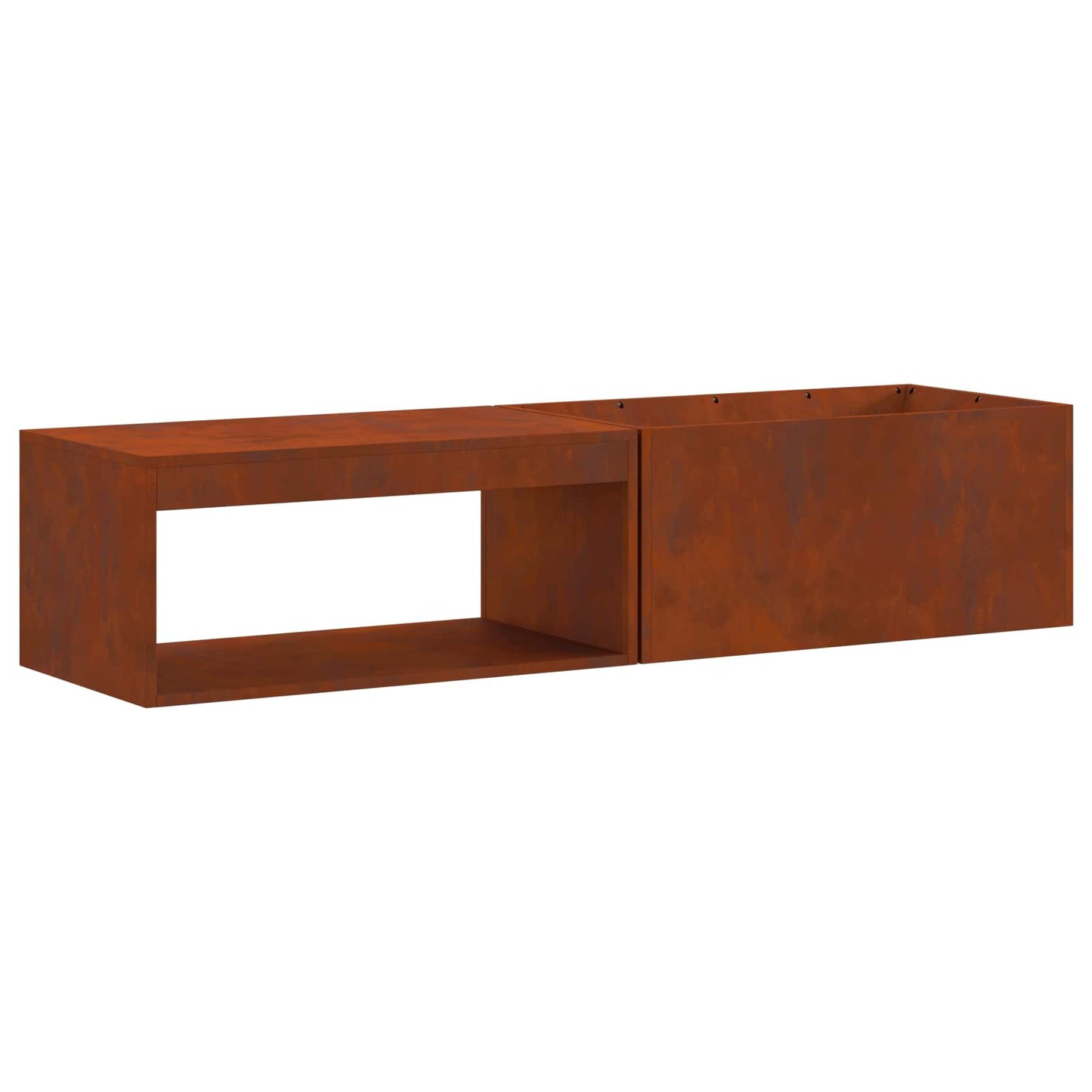 Eldstad Brun 160 x 45 x 35 cm Stål