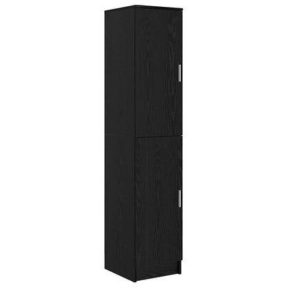 Skåp Svart Ek 35 x 39 x 168 cm