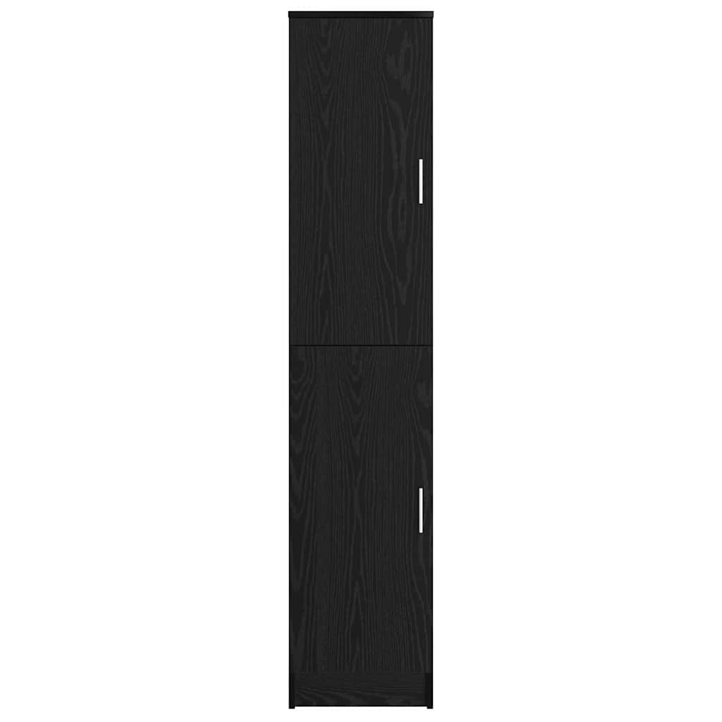 Skåp Svart Ek 35 x 39 x 168 cm