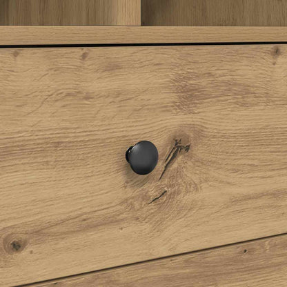 Skåp Artisan Ek med låda 45,5 x 34 x 127 cm