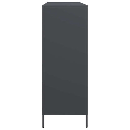 Skänk DIV. antracit 135x39x103,5 cm kallvalsat stål