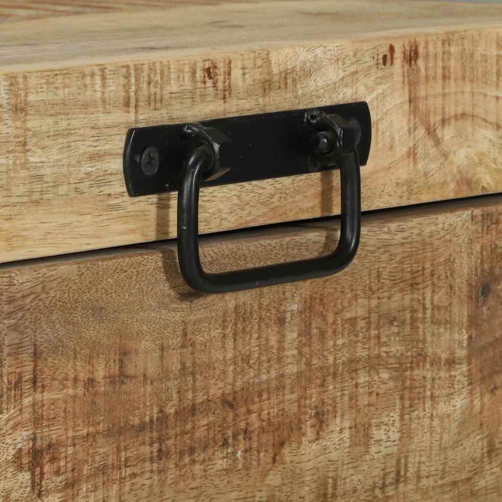Förvaringskista Brun 60 x 30 x 30 cm Massivt Mangoträ