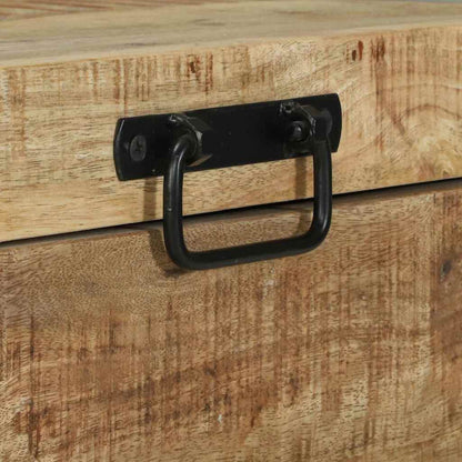 Förvaringskista Brun 60 x 30 x 30 cm Massivt Mangoträ