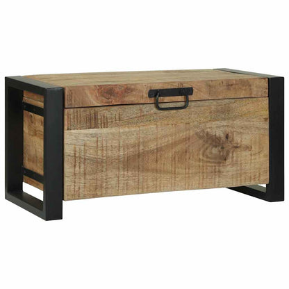 Förvaringskista Brun 60 x 30 x 30 cm Massivt Mangoträ