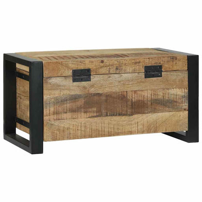 Förvaringskista Brun 60 x 30 x 30 cm Massivt Mangoträ
