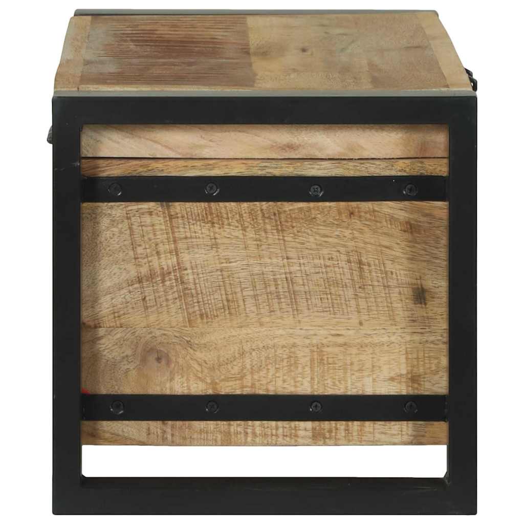 Förvaringskista Brun 60 x 30 x 30 cm Massivt Mangoträ