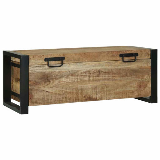 Förvaringskista Brun 80 x 30 x 30 cm Massivt Mangoträ