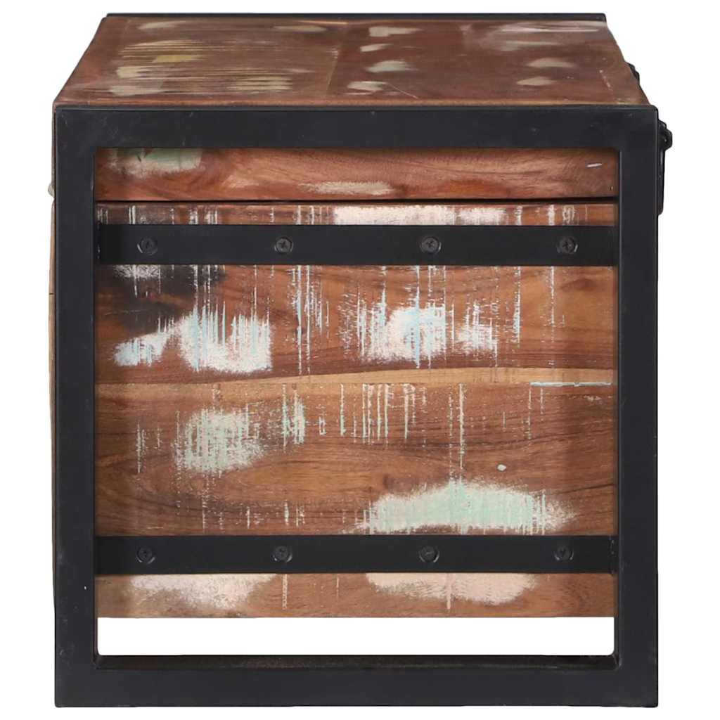 Förvaringskista Brun 80 x 30 x 30 cm Massivt återvunnet trä