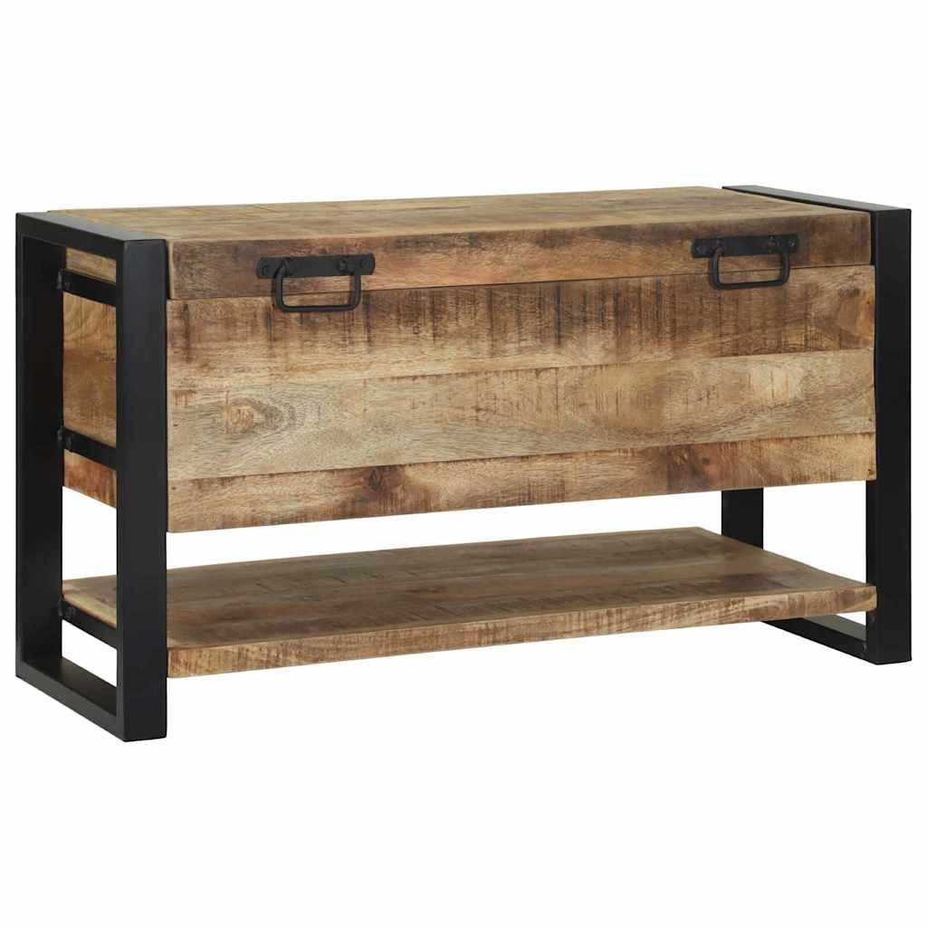 Förvaringskista Brun 80 x 35 x 45 cm Massivt Mangoträ