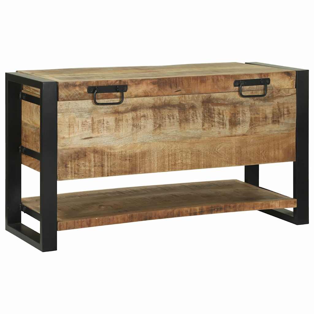 Förvaringskista Brun 80 x 35 x 45 cm Massivt Mangoträ