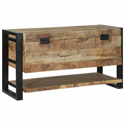 Förvaringskista Brun 80 x 35 x 45 cm Massivt Mangoträ