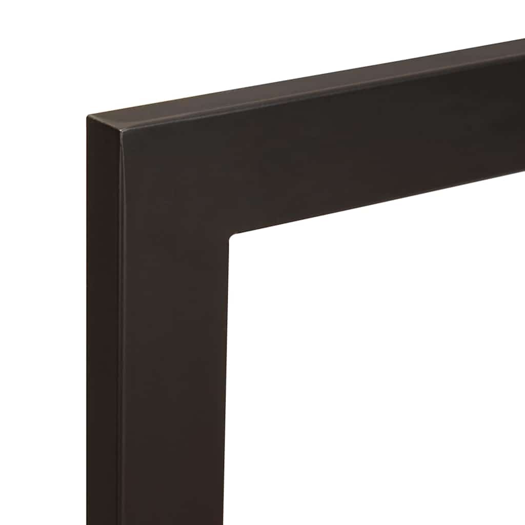 Hallmöbel Stol med låda Flerfärgsdesign Massivt återvunnet trä