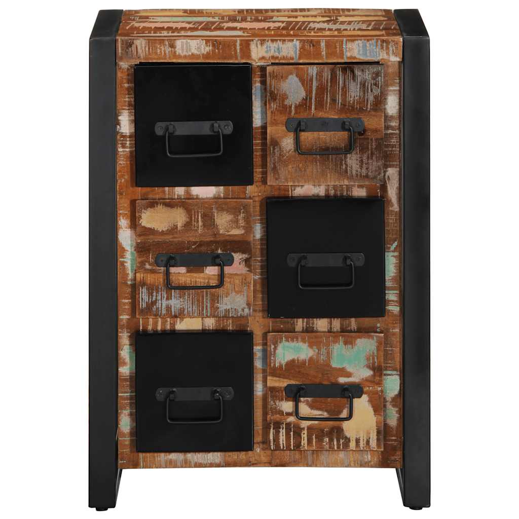 Skänk Trä 50x35x70 cm massivt återvunnet trä