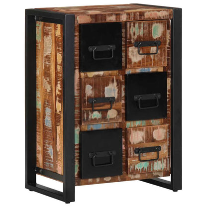 Skänk Trä 50x35x70 cm massivt återvunnet trä