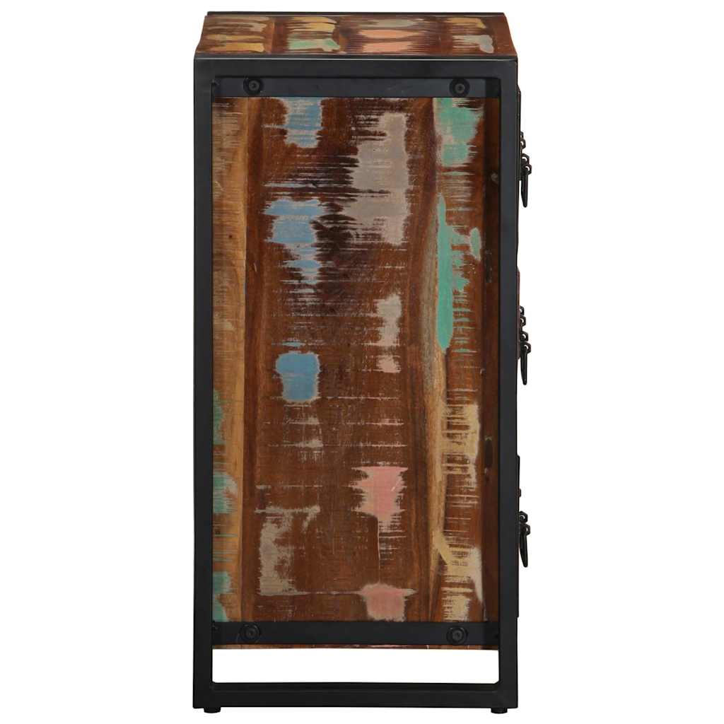 Skänk Trä 50x35x70 cm massivt återvunnet trä