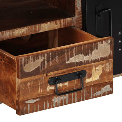 TV-Möbel Trä TV-Bänk 100x30x40 cm massivt Trä återvunnet