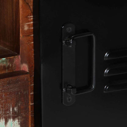 TV-Möbel Trä TV-Bänk 100x30x35 cm massivt Trä återvunnet