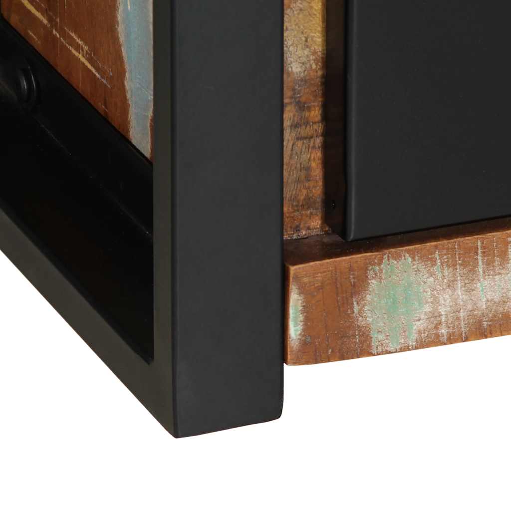 TV-Möbel Trä TV-Bänk 100x30x25 cm massivt återvunnet trä