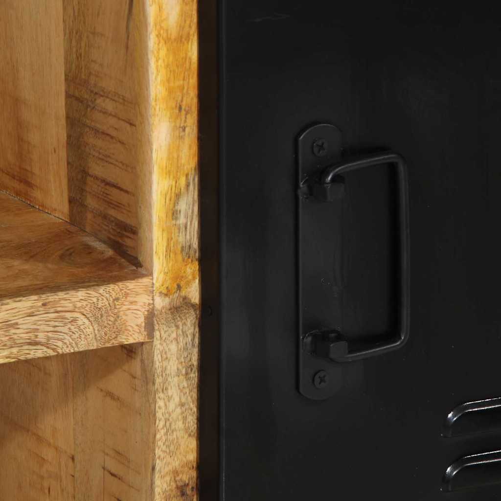 Skoställ Brun Skobänk 100 x 40 x 50 cm Massivt Mangoträ