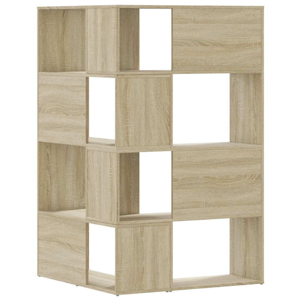 Bokhylla Sonoma Ek hörn 4 hyllplan 85x85x140 cm