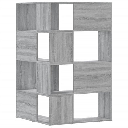 Bokhylla Sonoma Grå hörn 4 hyllplan 85x85x140cm