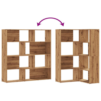 Bokhylla Artisan Ek hörn 4 hyllplan 85x85x140 cm