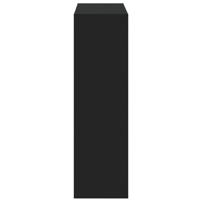 Bokhylla Svart 102x32x108 cm