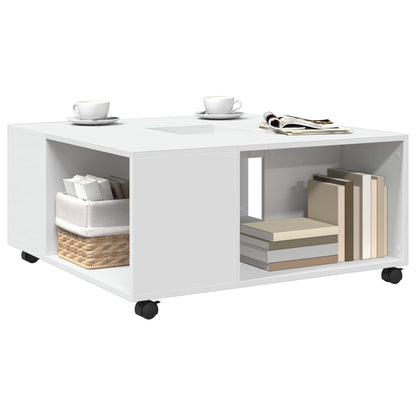 Soffbord Vit 80x80x40 cm