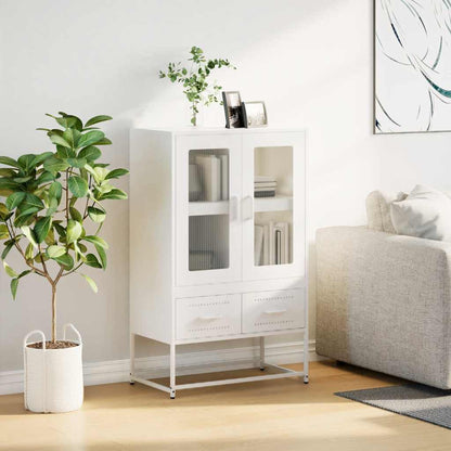 Skåp DIV. Vit 68x39x111,5 cm stål