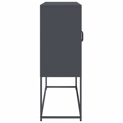 Skänk DIV. antracit 100,5x39x107 cm kallvalsat stål