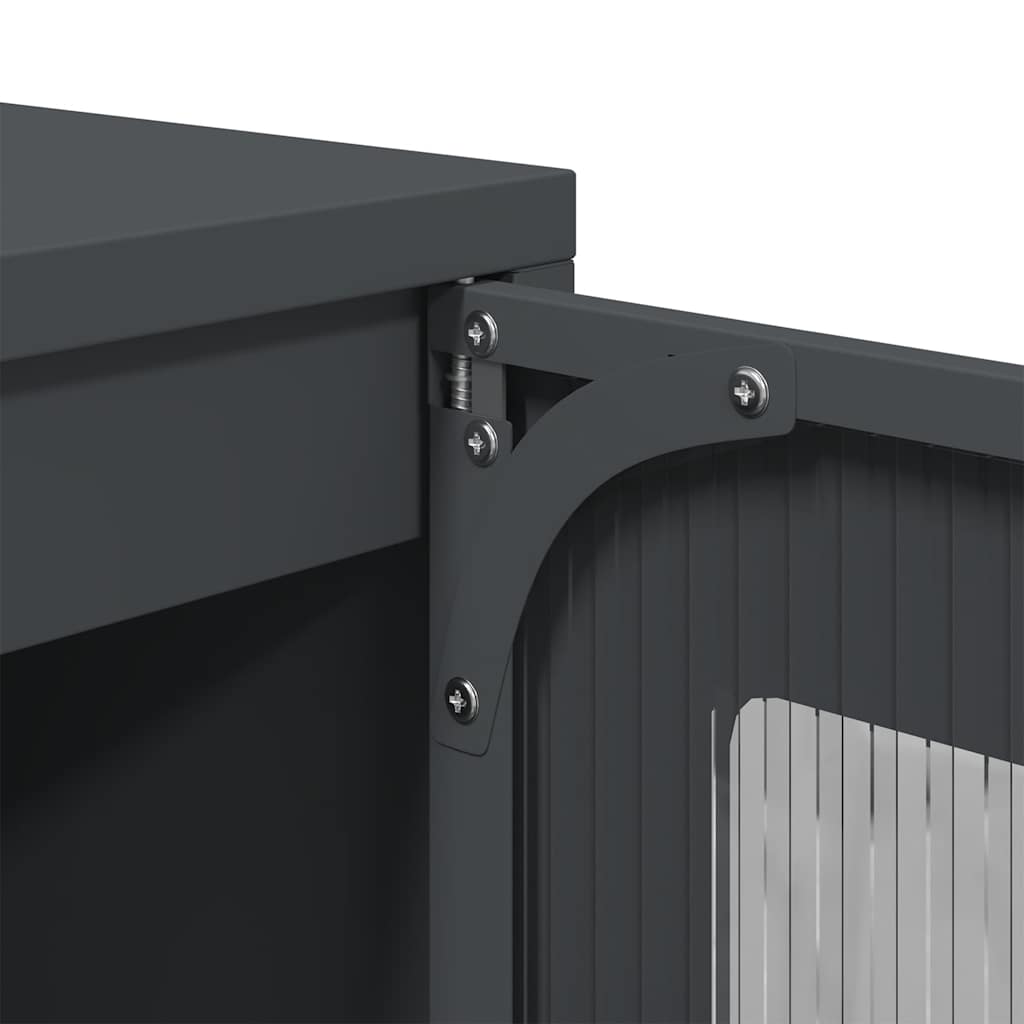 Skänk DIV. antracit 100,5x39x107 cm kallvalsat stål