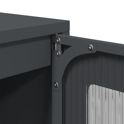 Skänk DIV. antracit 100,5x39x107 cm kallvalsat stål