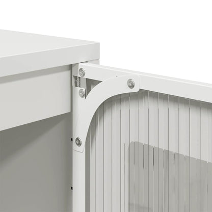 Skänk DIV. Vit 100,5x39x107 cm kallvalsat stål