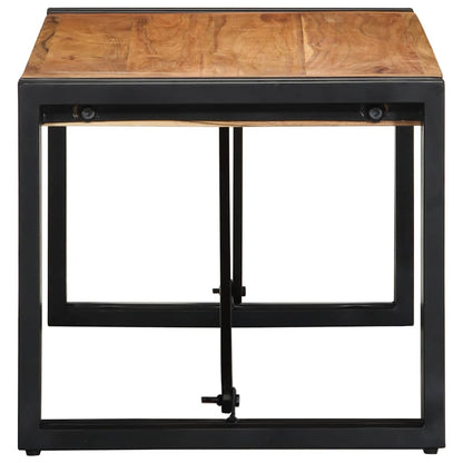 Soffbord Trä 80x40x35 cm massivt Trä akacia